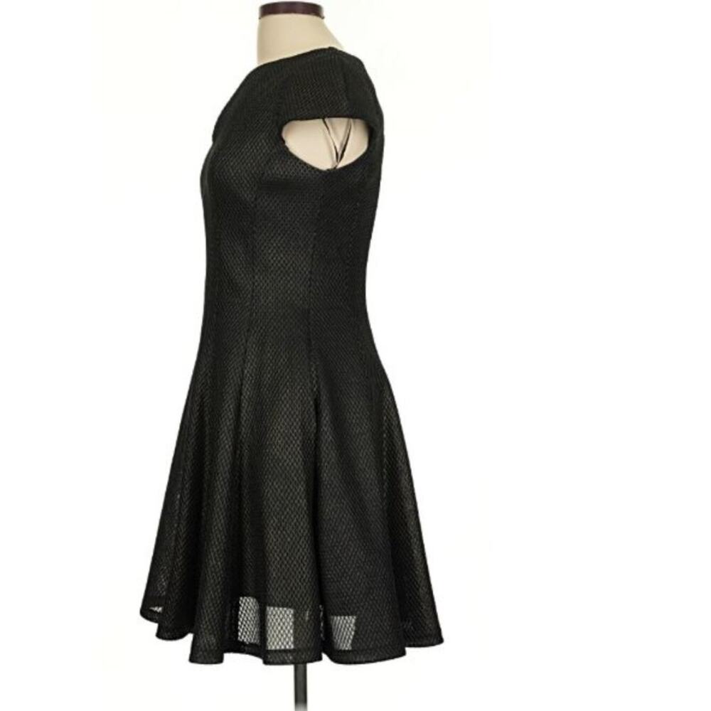 Julia Jordan Metallic Dress Black 10 L Dark Romantic Ethereal Fairy Formal Goth - Picture 4 of 8